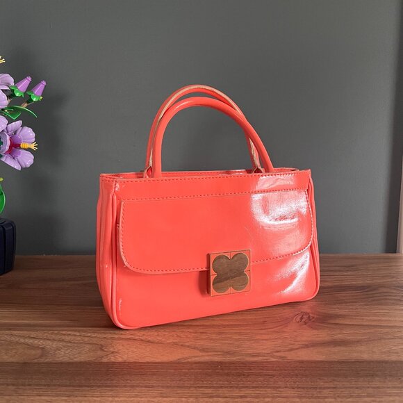 Vintage Liz Claiborne Clover Handbag - Picture 1 of 5